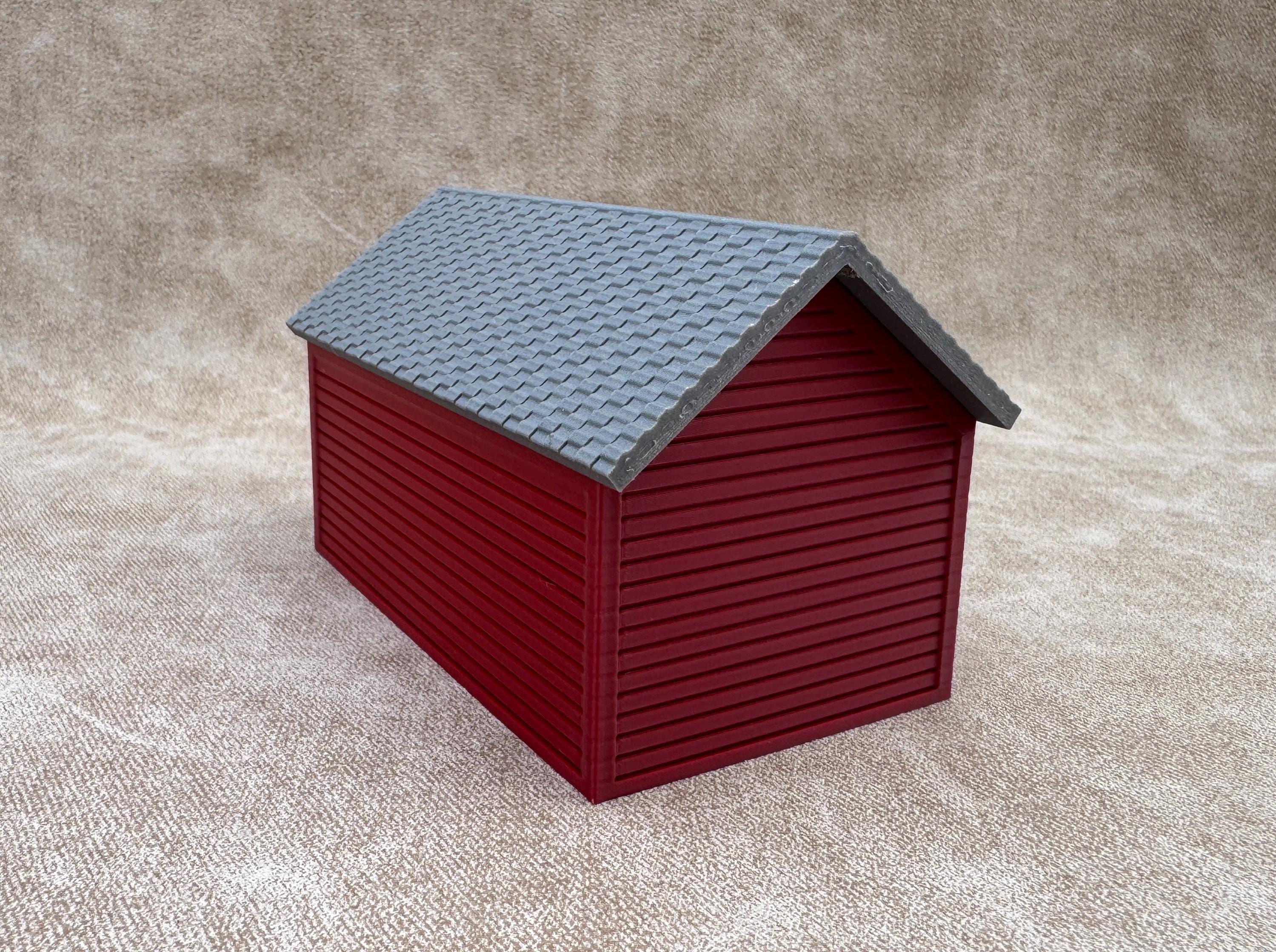 1/64 Scale - pre1950s Grainery Building - Farm Set Model - Made in USA