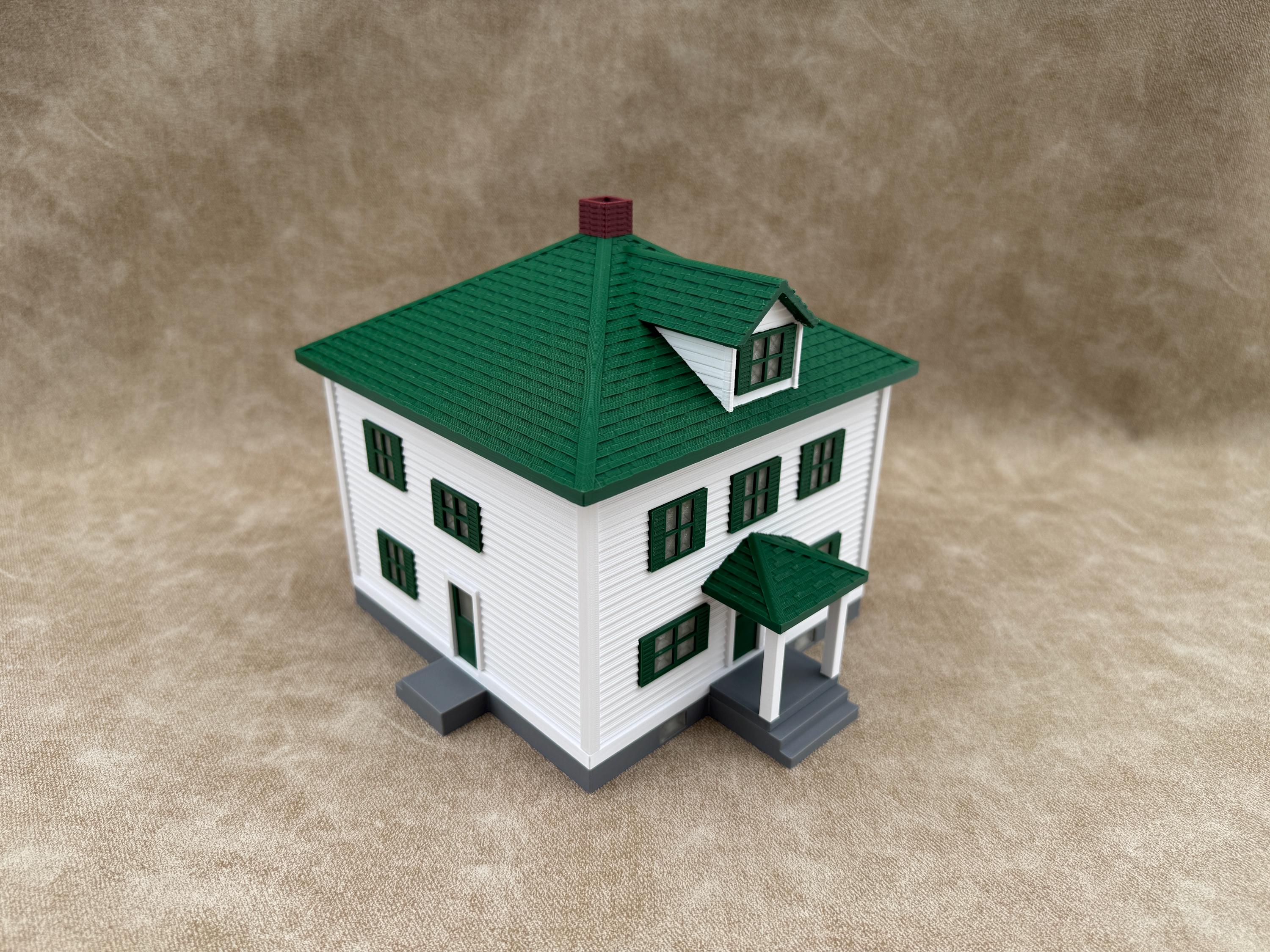 1/64 Scale House - Early 1900s Sears, Roebuck Farm House - Farm Set Model - Made in USA