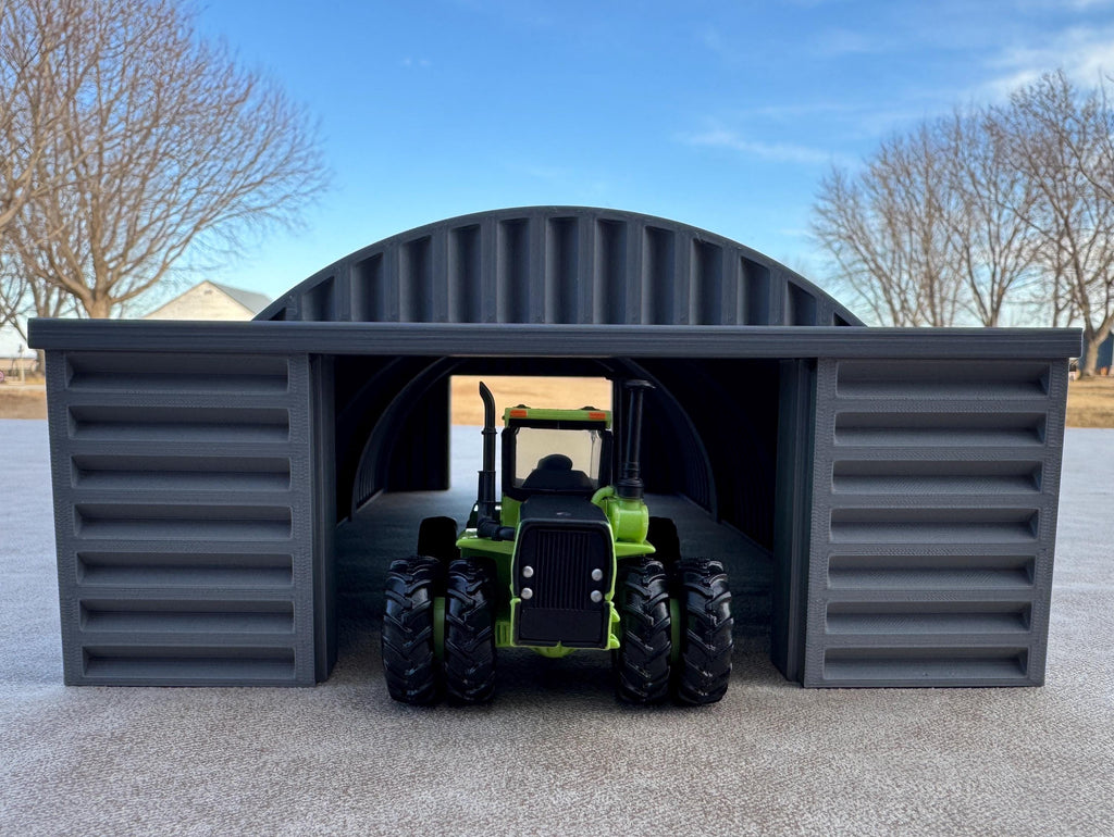 1/64 Scale Quonset Shed w/ Sliding Doors - Machine Shed - Made in the USA