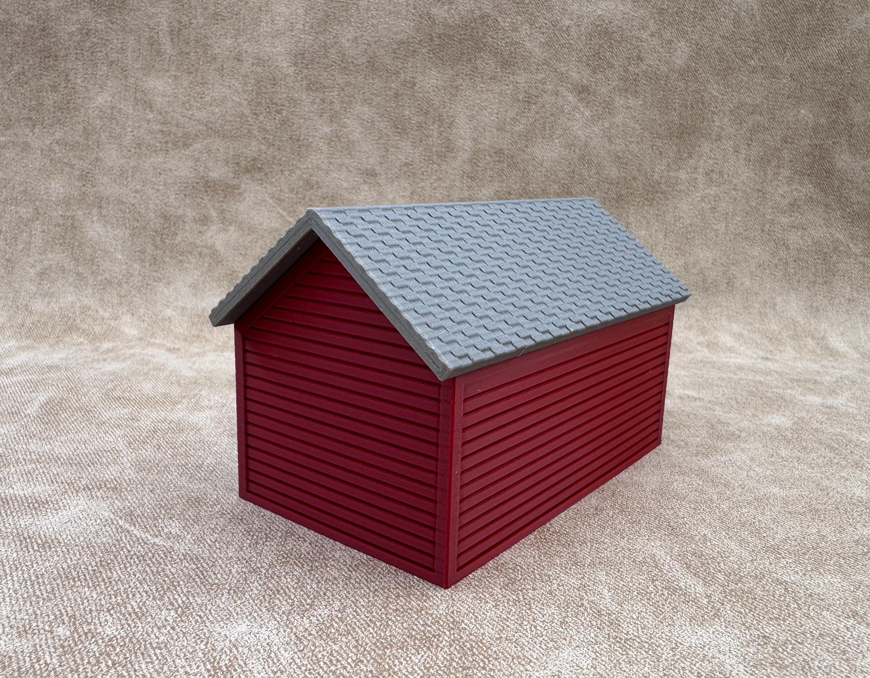 1/64 Scale - pre1950s Grainery Building - Farm Set Model - Made in USA