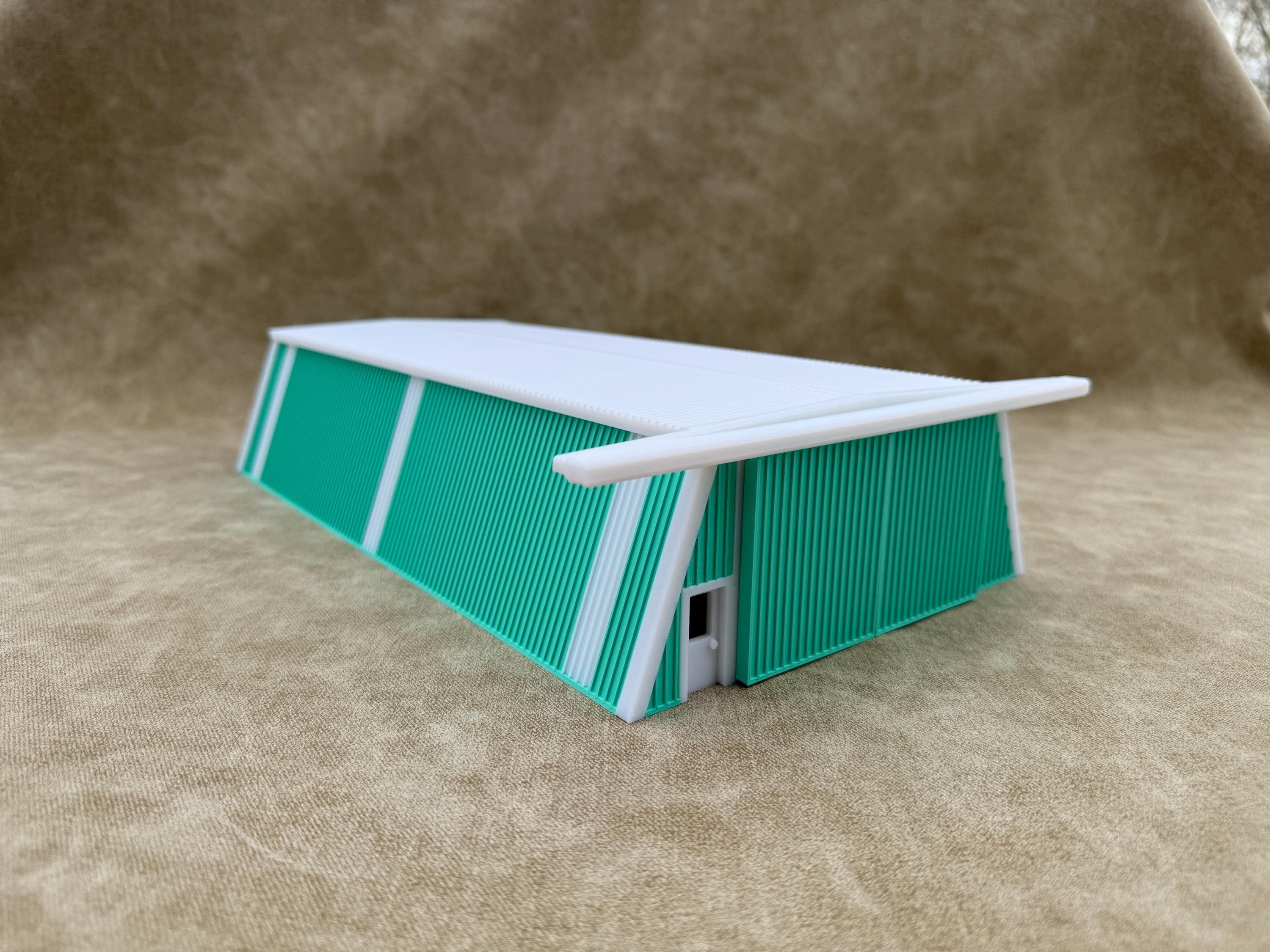 1/64 Scale - Farmstead Style Machine Shed - 76' Scaled Length - Made in USA