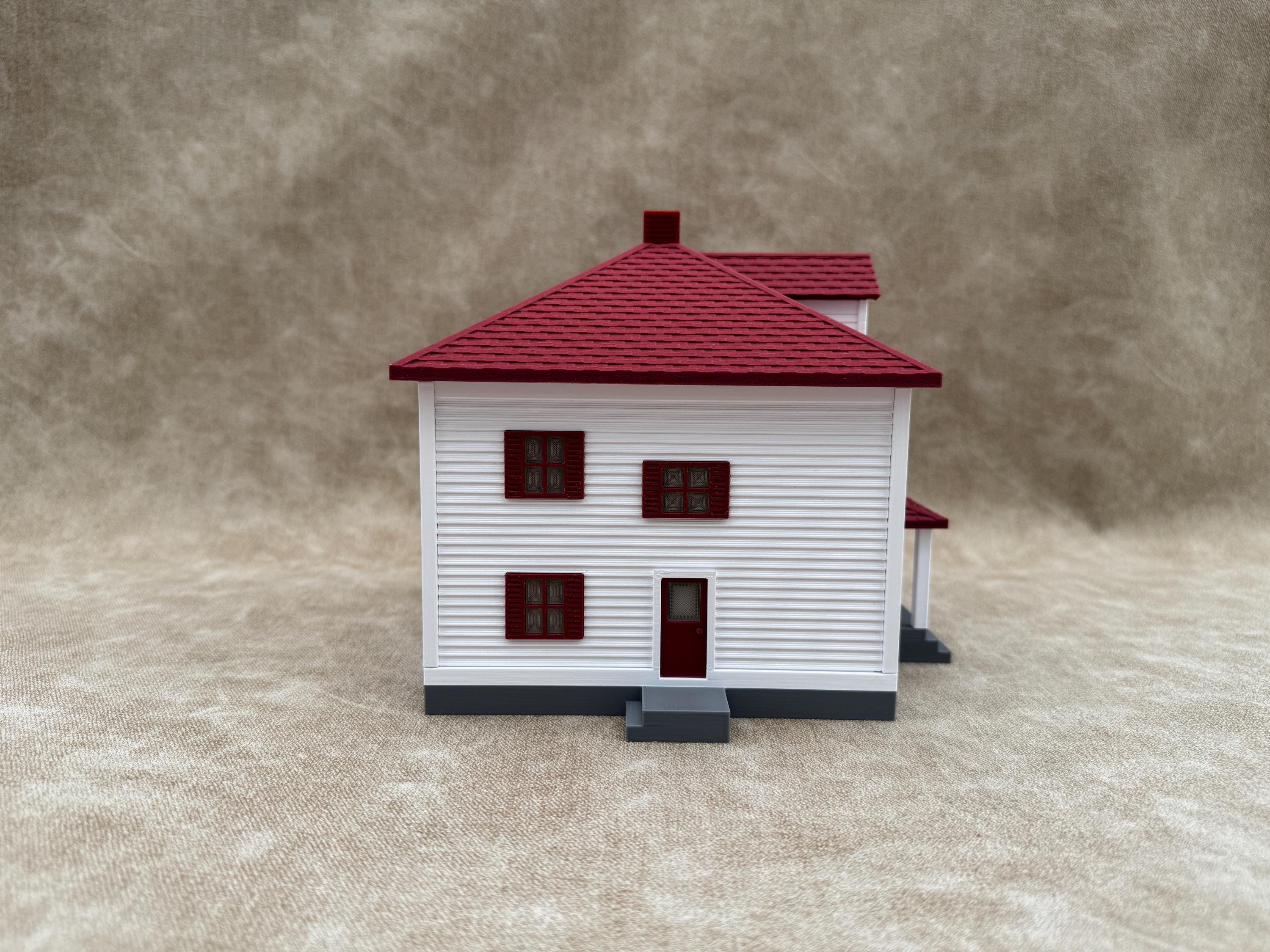1/64 Scale House - Early 1900s Sears Farm House - Farm Set Model - Made in USA