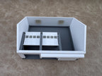 1/64 Scale Garage - Early 1940s Farm Garage - Farm Set Model - Brown Roof