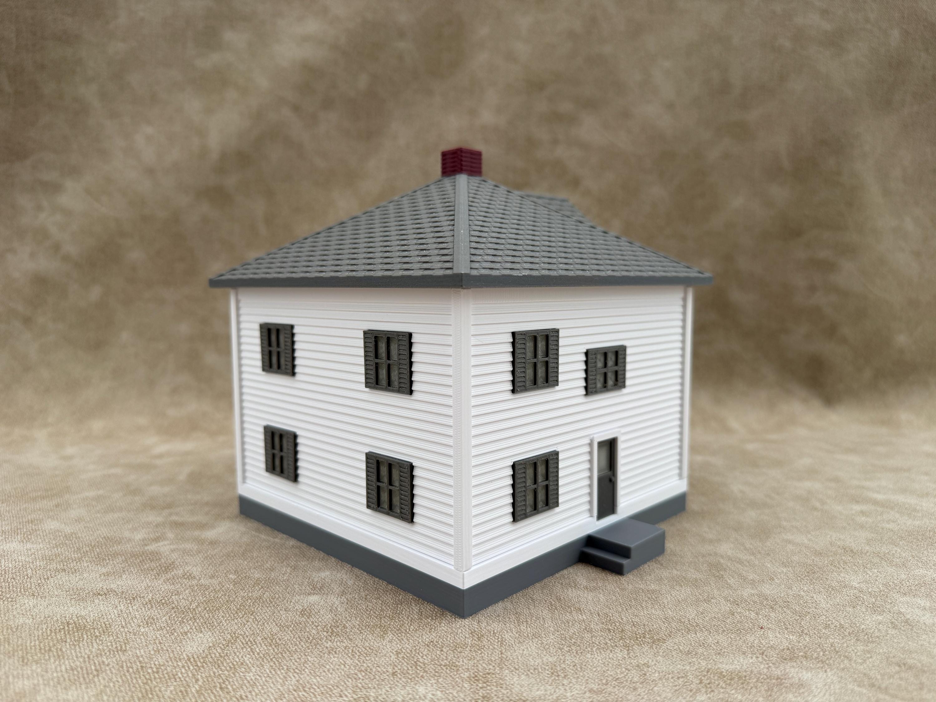 1/64 Scale House - Early 1900s Sears Farm House - Farm Set Model - Made in USA