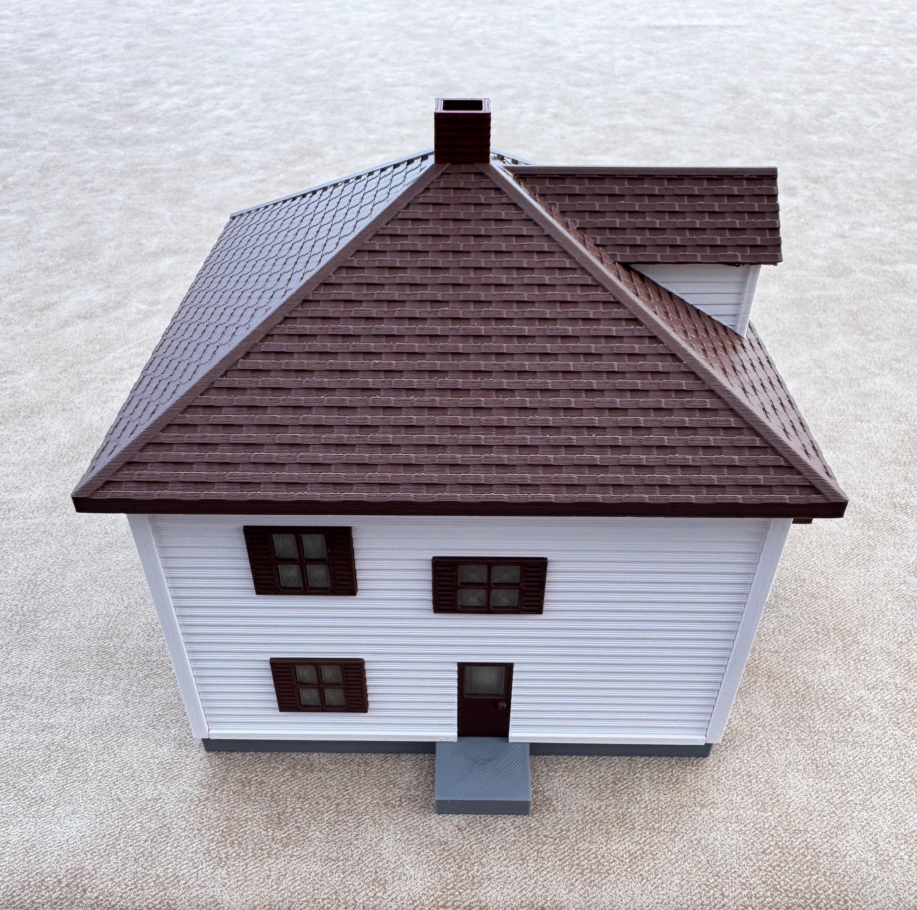 1/64 Scale House - Early 1900s Sears, Roebuck Farm House - Farm Set Model - Made in USA
