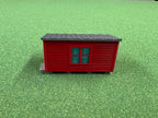 1/64 Scale Chicken Barn - Poultry Shed - Red Siding w/Gray Shingles - Made in USA