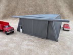 1/64 Scale - Farmstead Style Galvanized Machine Shed - 76' Scaled Length - Made in USA