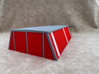1/64 Scale - Farmstead Style Red Machine Shed - 76' Scaled Length - Made in USA