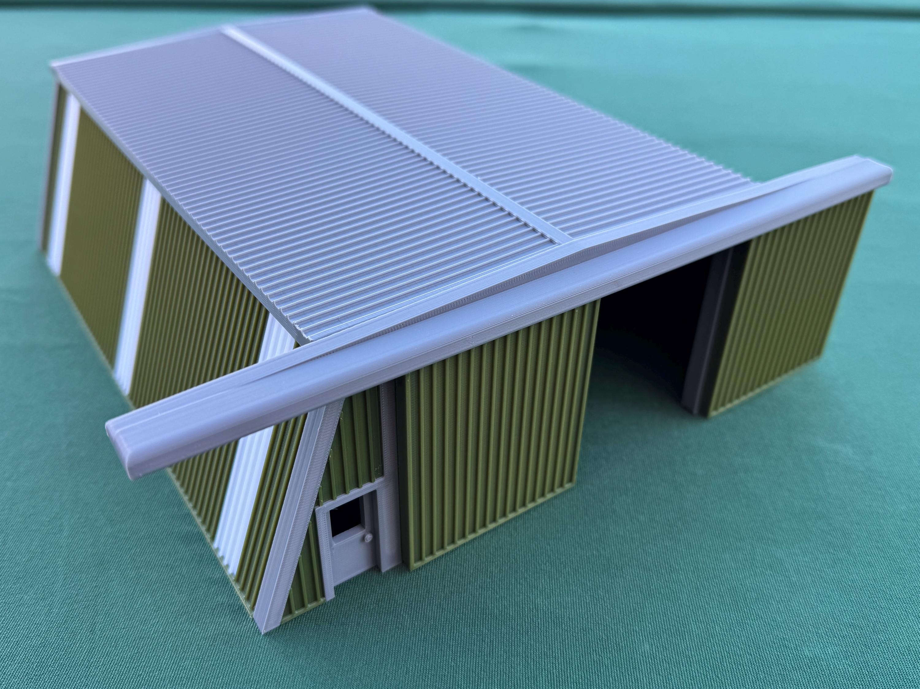 1/64 Scale - Farmstead Style Machine Shed - Made in USA