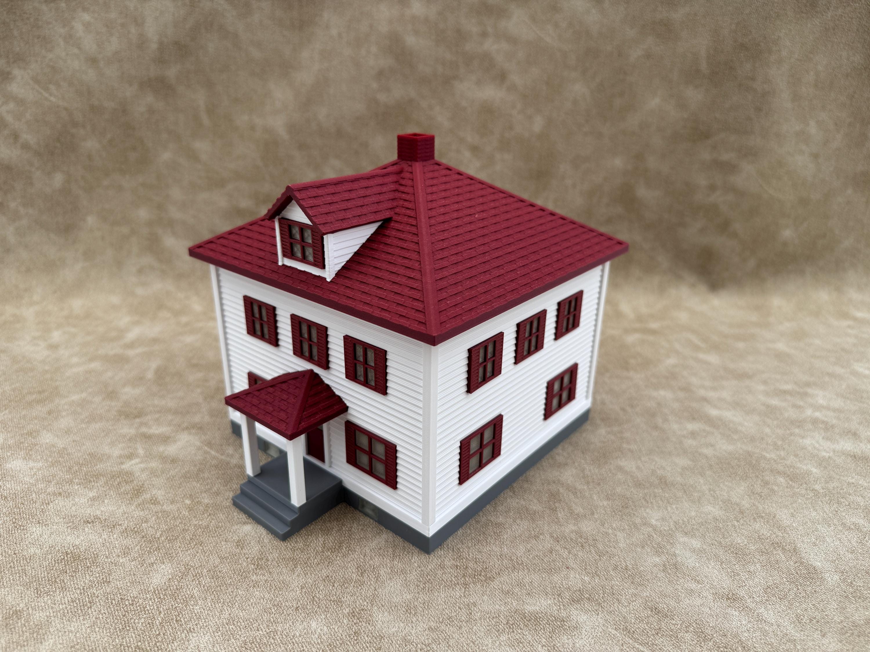 1/64 Scale House - Early 1900s Sears Farm House - Farm Set Model - Made in USA