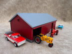 1/64 Scale - 1940s Equipment Shed - Farm Set Model - Made in USA