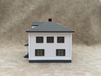 1/64 Scale House & Garage Combo - Early 1900s Sears Farm House - Farm Set Model - Gray Roof