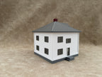 1/64 Scale House & Garage Combo - Early 1900s Sears Farm House - Farm Set Model - Gray Roof