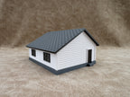 1/64 Scale Garage - Early 1940s Farm Garage - Farm Set Model - Gray Roof