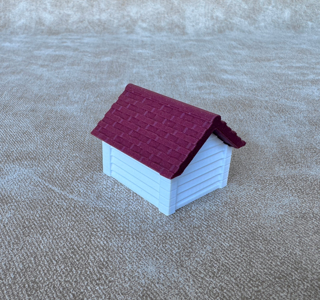 1/64 Scale Doghouse for 1900s Farmhouse - Made in USA