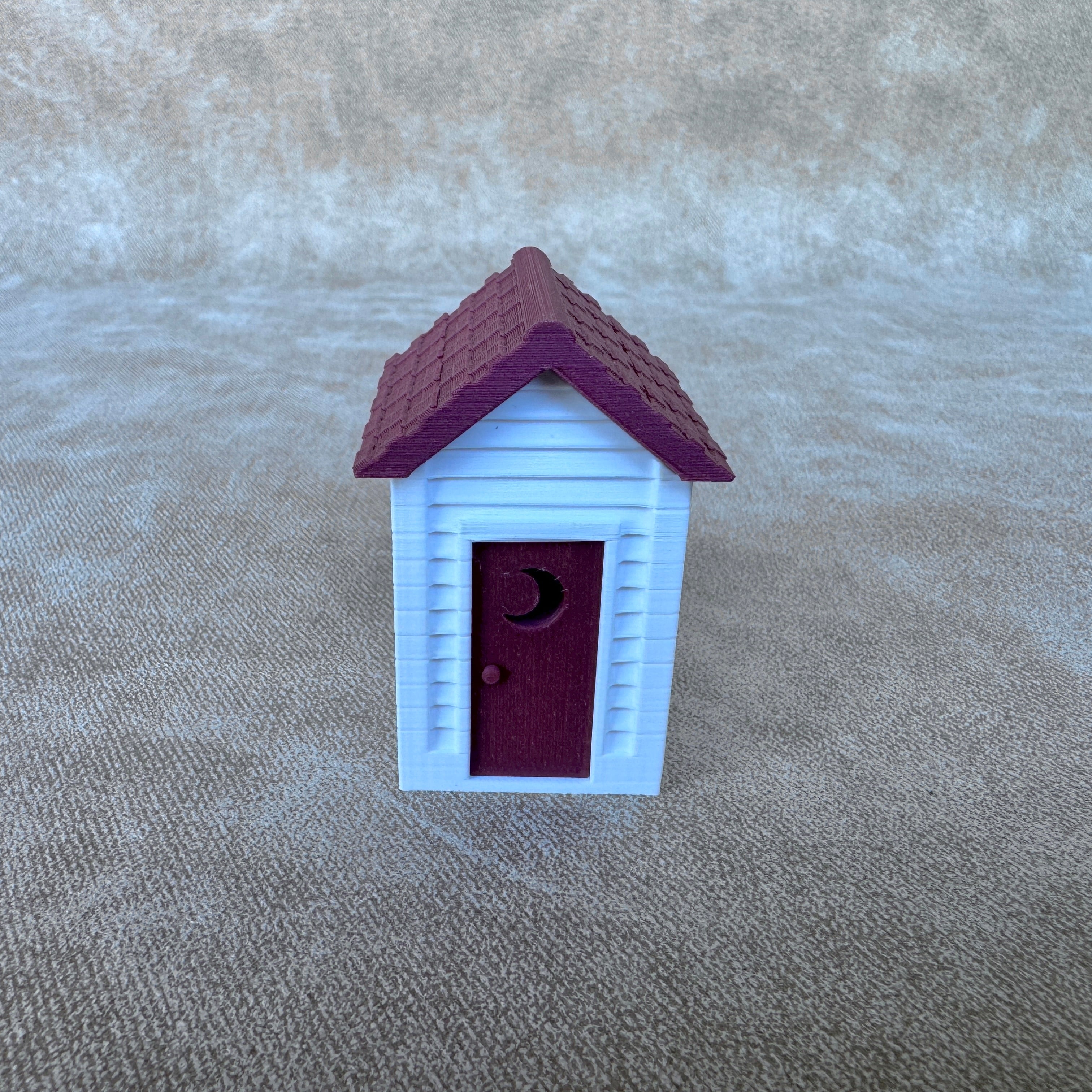 1/64 Scale Outhouse for 1900s Farmhouse - Made in USA