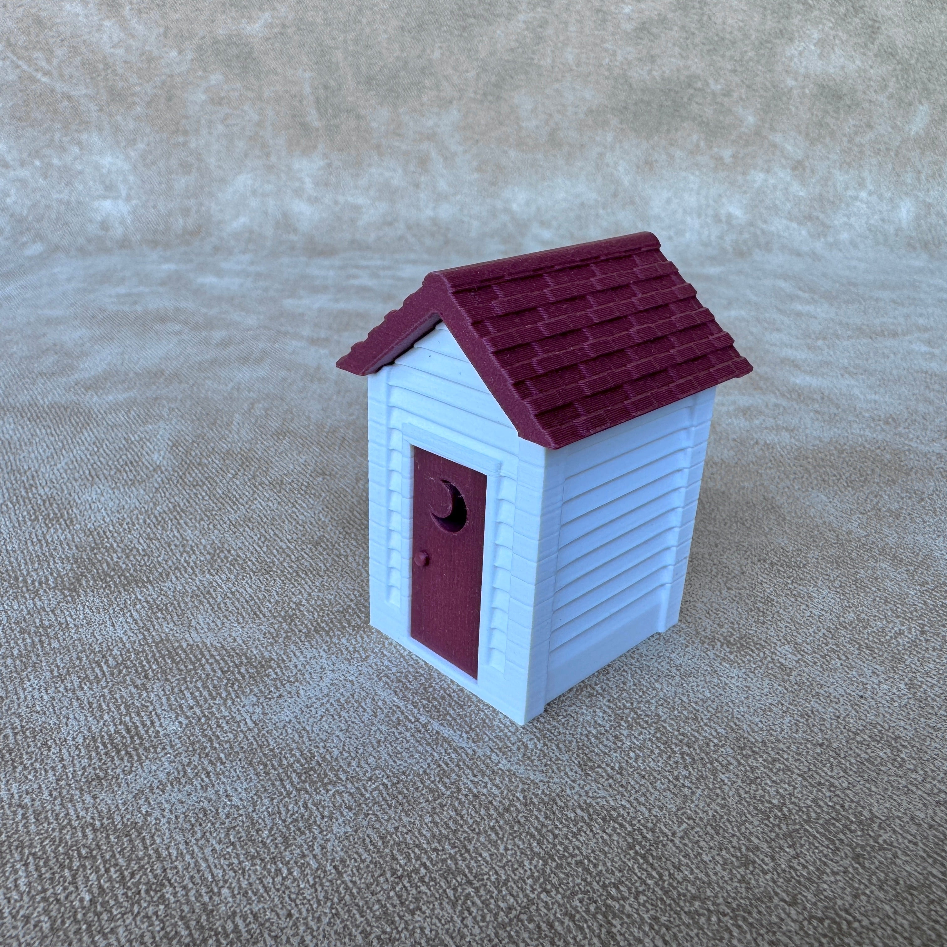 1/64 Scale Outhouse for 1900s Farmhouse - Made in USA