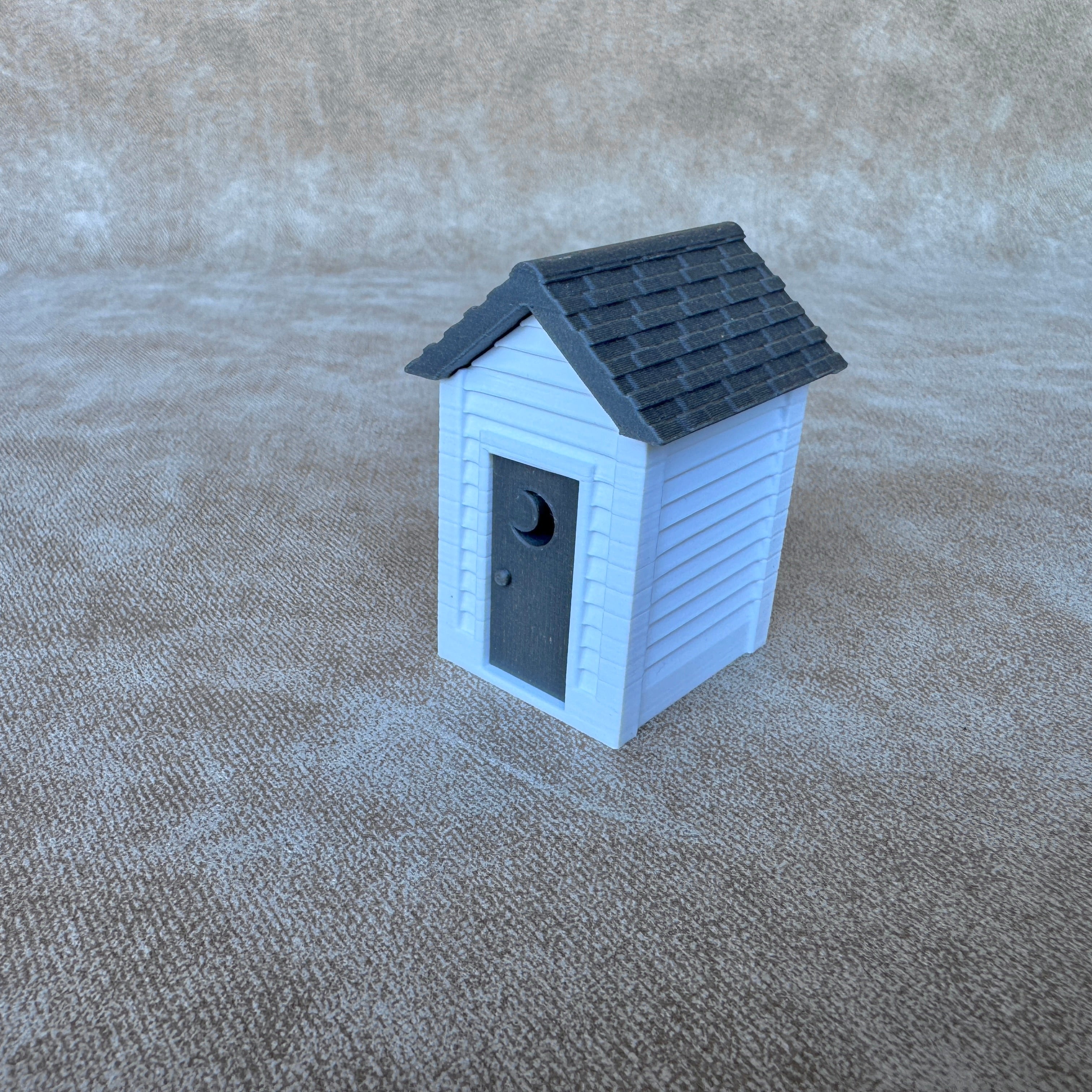 1/64 Scale Outhouse for 1900s Farmhouse - Made in USA
