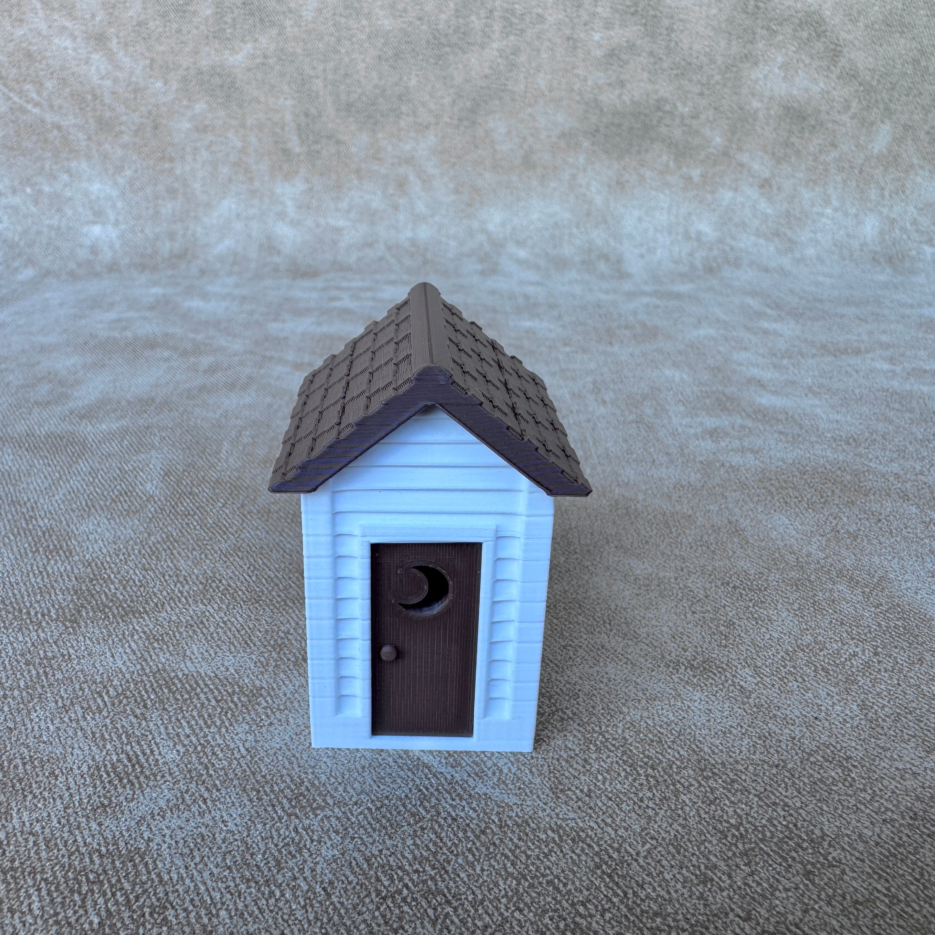 1/64 Scale Outhouse for 1900s Farmhouse - Made in USA