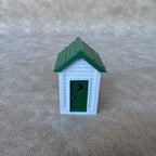 1/64 Scale Outhouse for 1900s Farmhouse - Made in USA