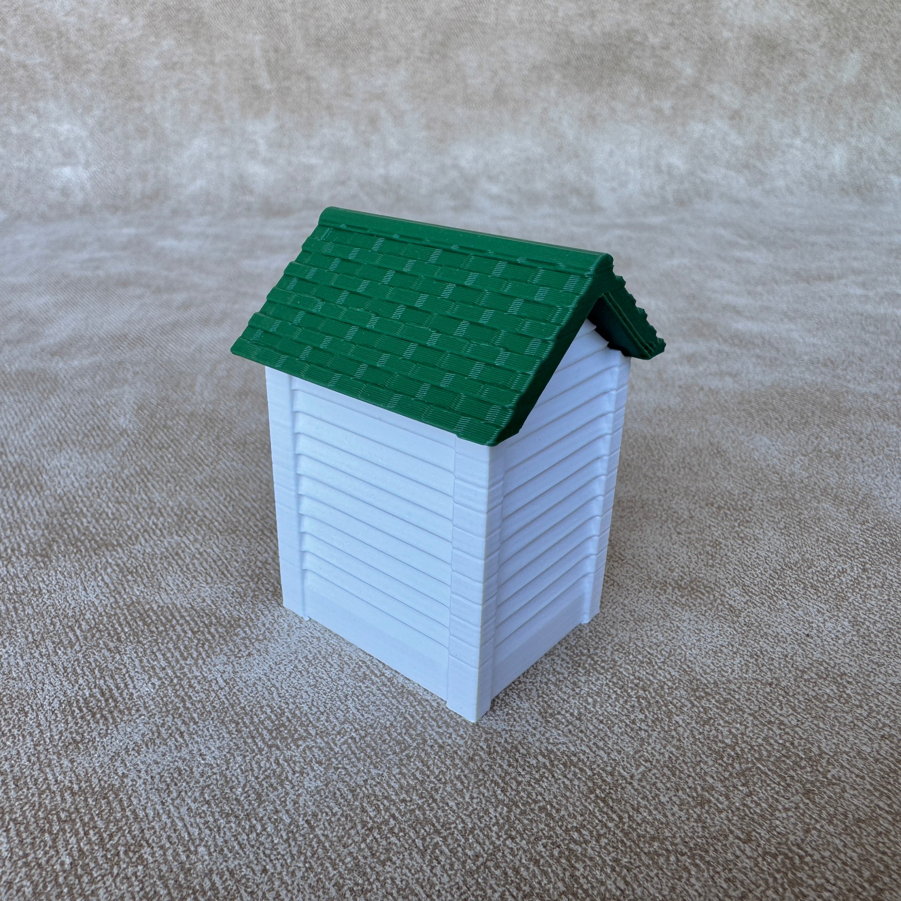 1/64 Scale Outhouse for 1900s Farmhouse - Made in USA