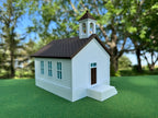 1/64 Scale - Late 1800s One-Room Schoolhouse - Made in USA