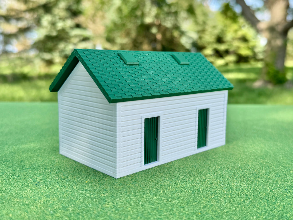 1/64 Scale - pre1950s Grainery Building - Farm Set Model - Made in USA