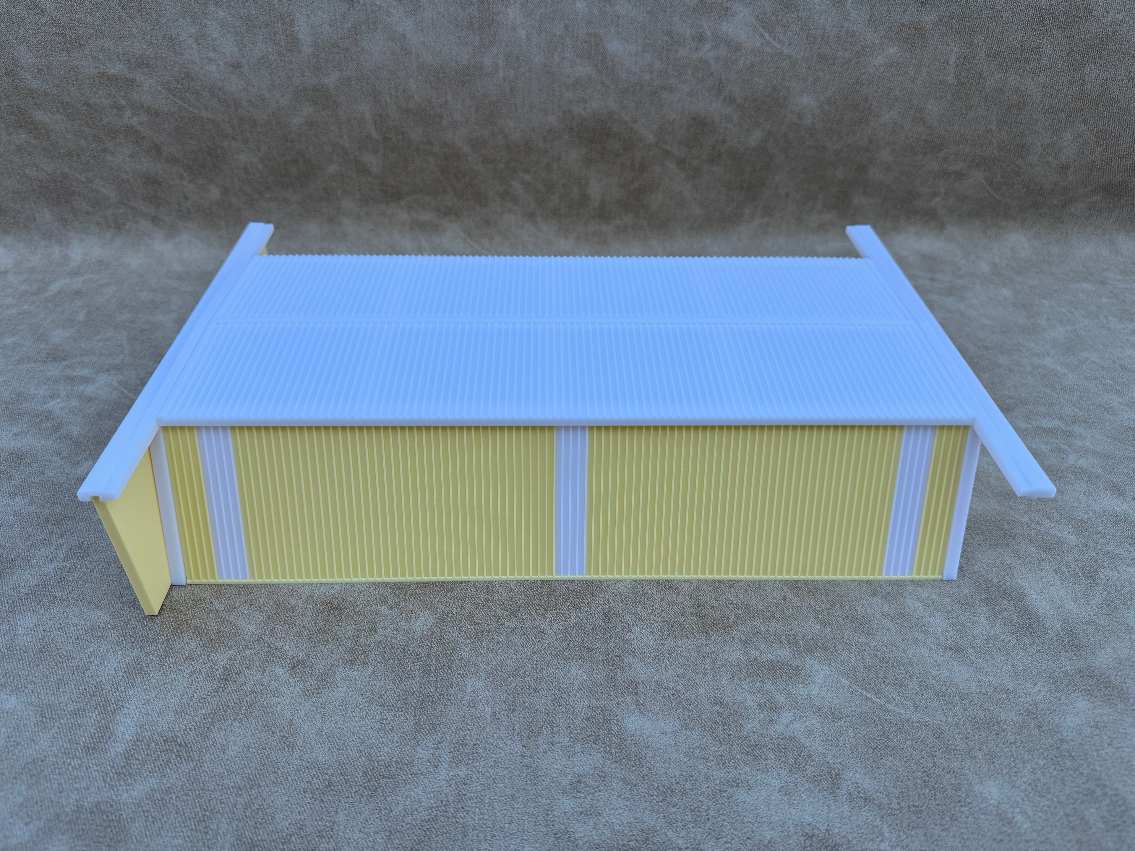 1/64 Scale - Farmstead Style Machine Shed - 76' Scaled Length - Harvest Gold - Made in USA