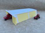 1/64 Scale - Farmstead Style Machine Shed - 76' Scaled Length - Harvest Gold - Made in USA