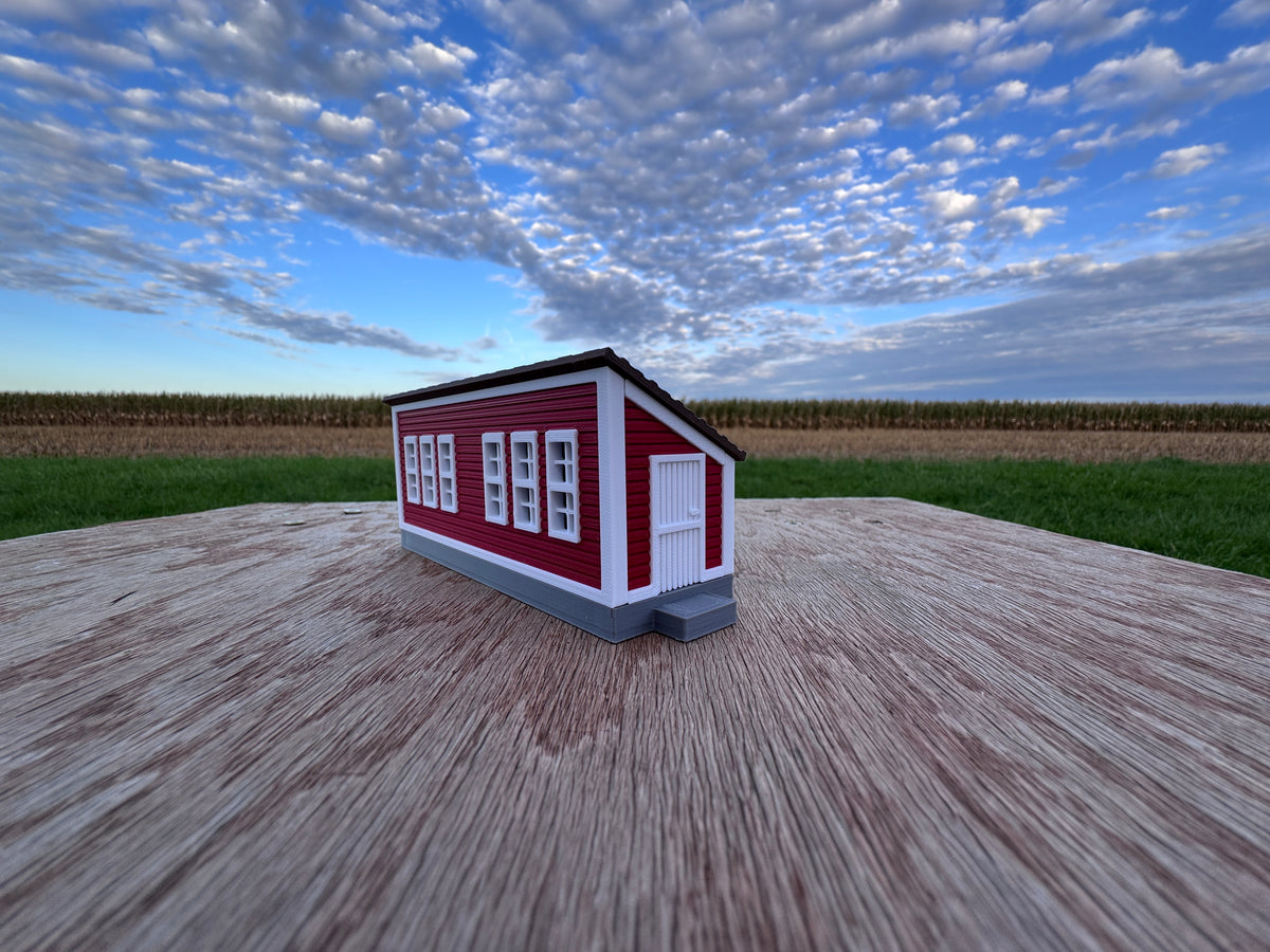 1/64 Scale - Small Deluxe Chicken Coop - Made in USA