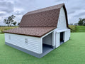 1/64 Scale - Early 1900s Barn - White 42' x 62' - Brown Roof - Made in USA