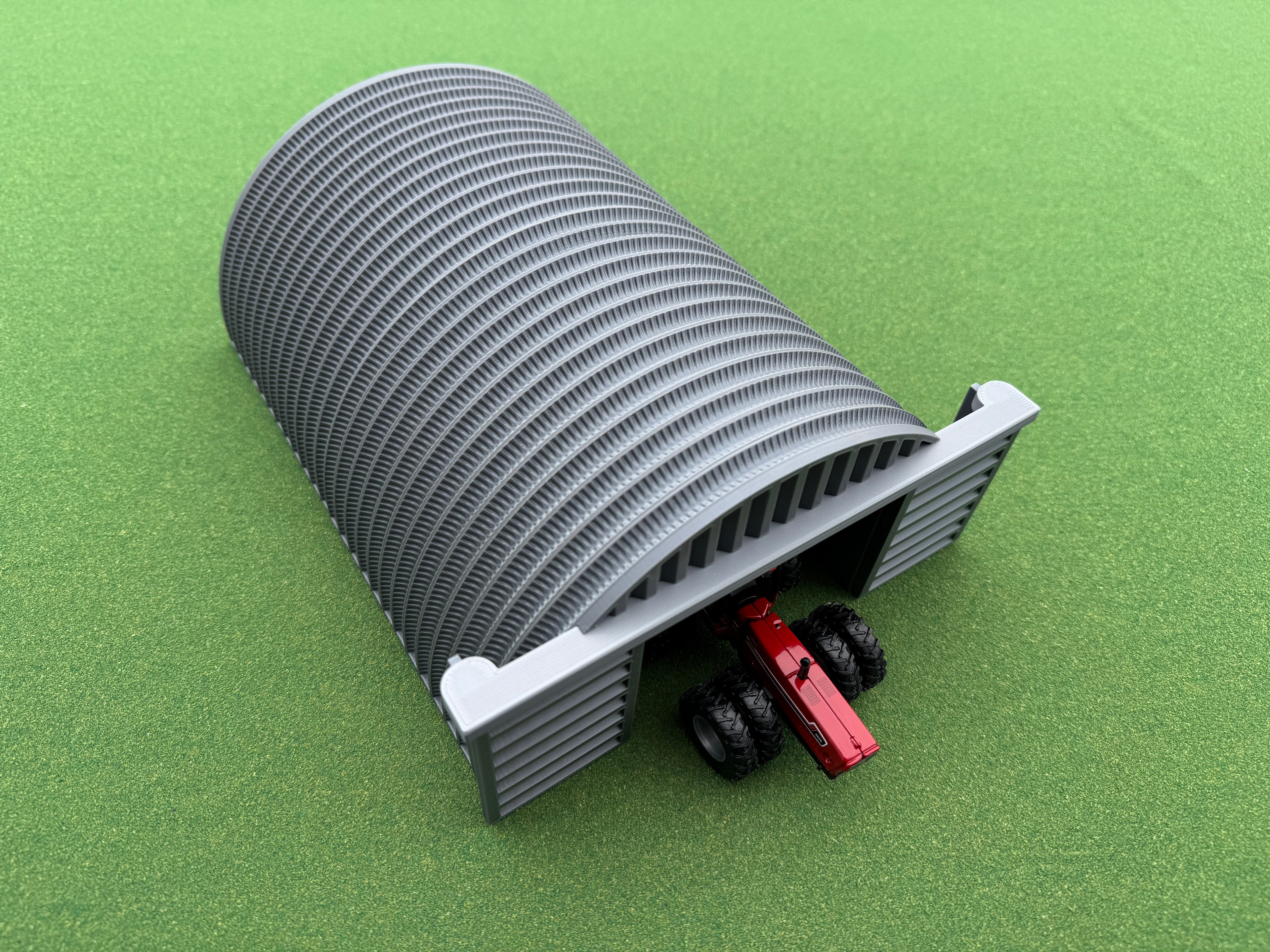 1/64 Scale Quonset Shed - Highly Detailed Machine Shed - Made in the USA - Made with CORN!