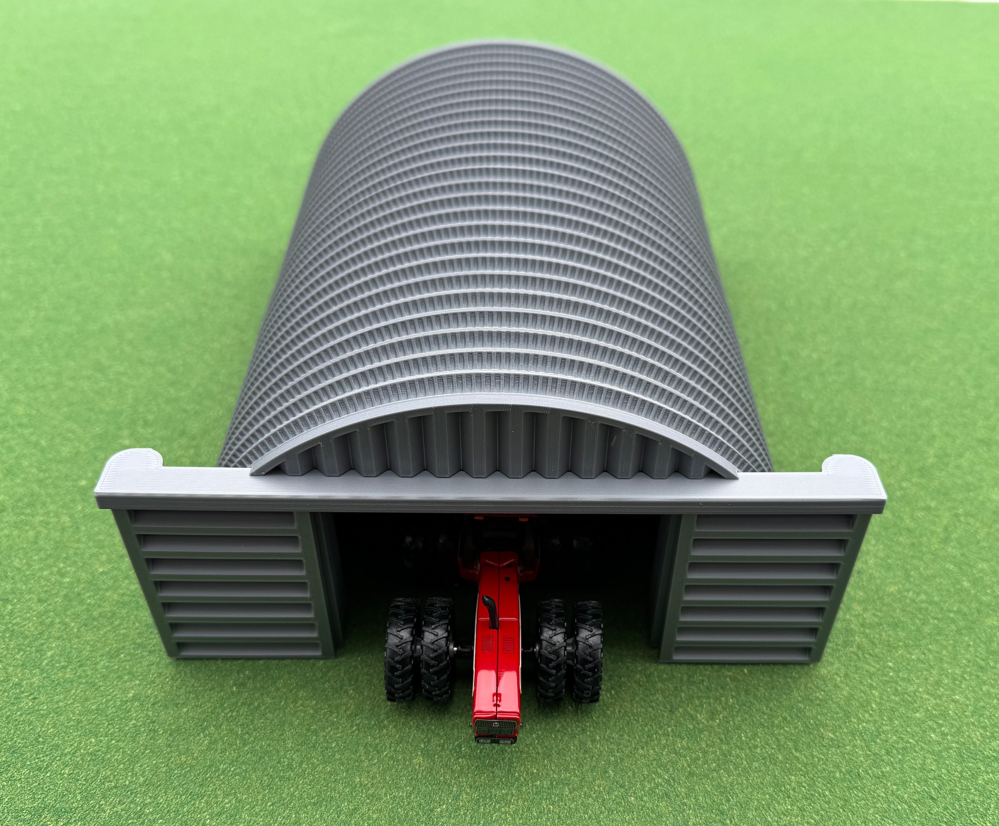 1/64 Scale Quonset Shed - Highly Detailed Machine Shed - Made in the USA - Made with CORN!