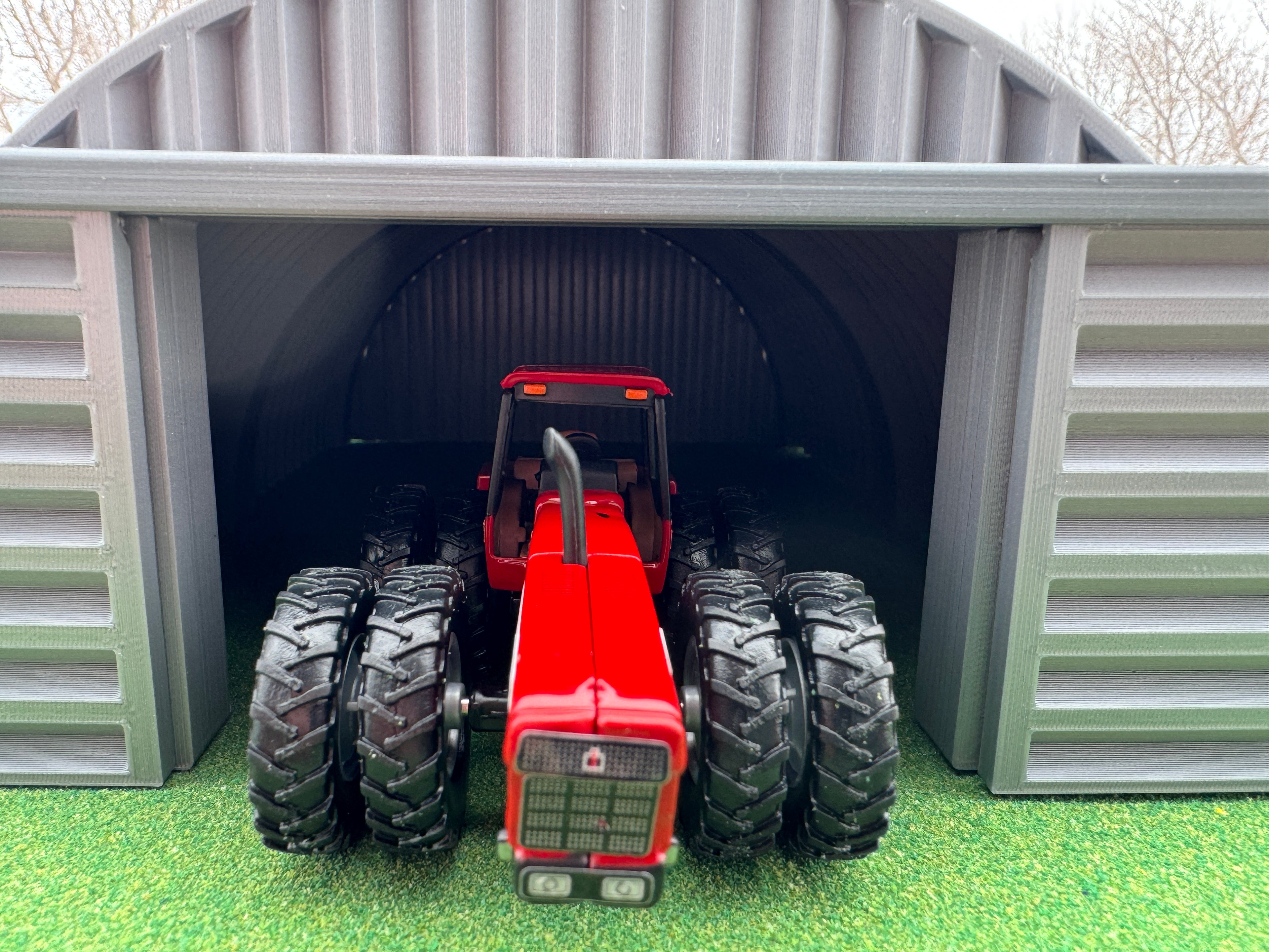 1/64 Scale Quonset Shed - Highly Detailed Machine Shed - Made in the USA - Made with CORN!