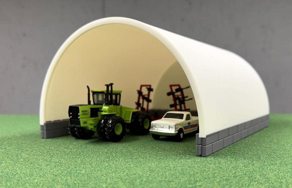 1/64 Scale Hoop Building - Storage Shed - Made in USA
