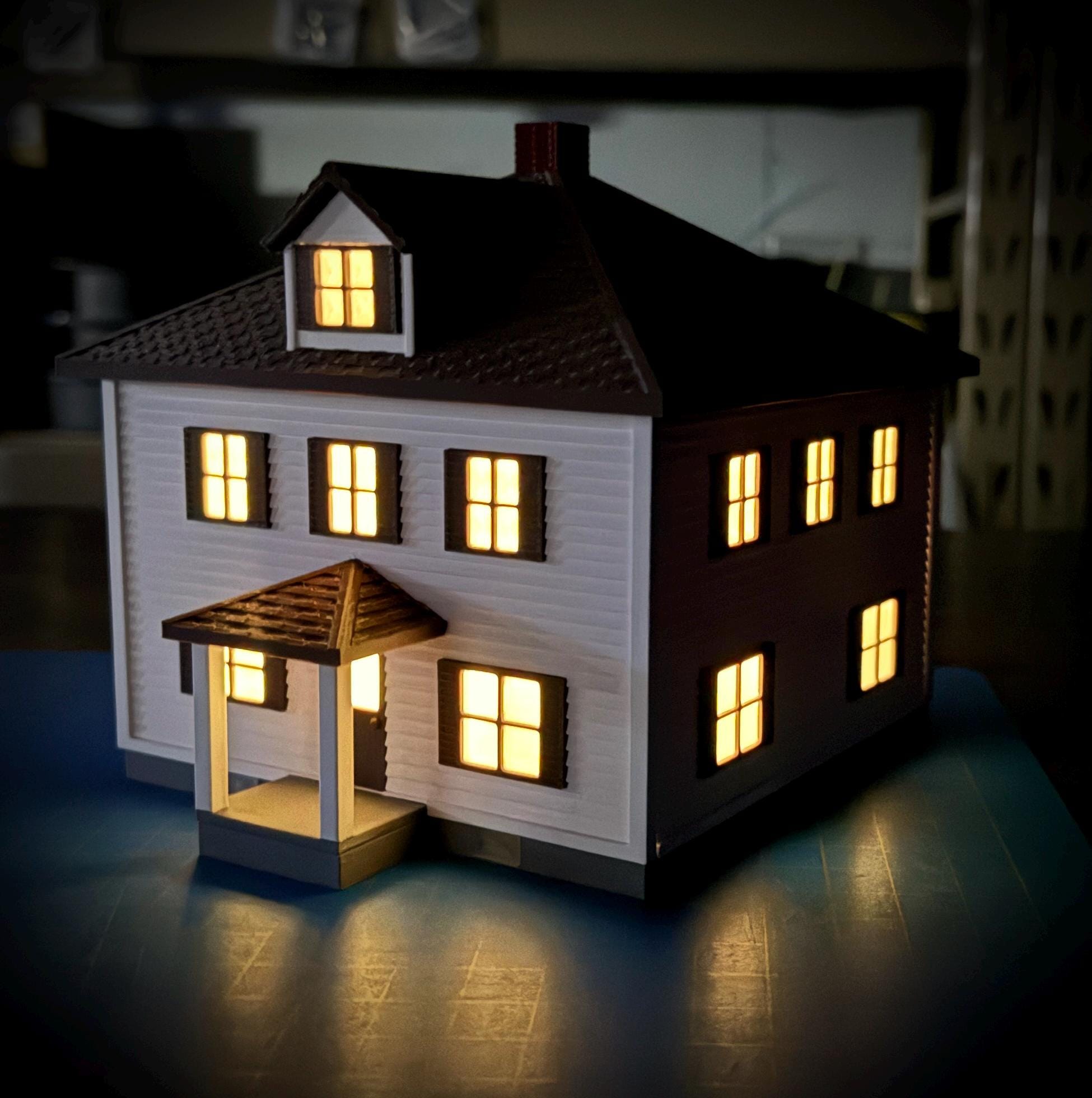 1/64 Scale House - Early 1900s Sears, Roebuck Farm House - Farm Set Model - Made in USA