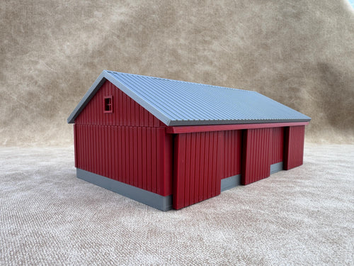 1/64 Scale - 1940s Equipment Shed - Farm Set Model - Made in USA