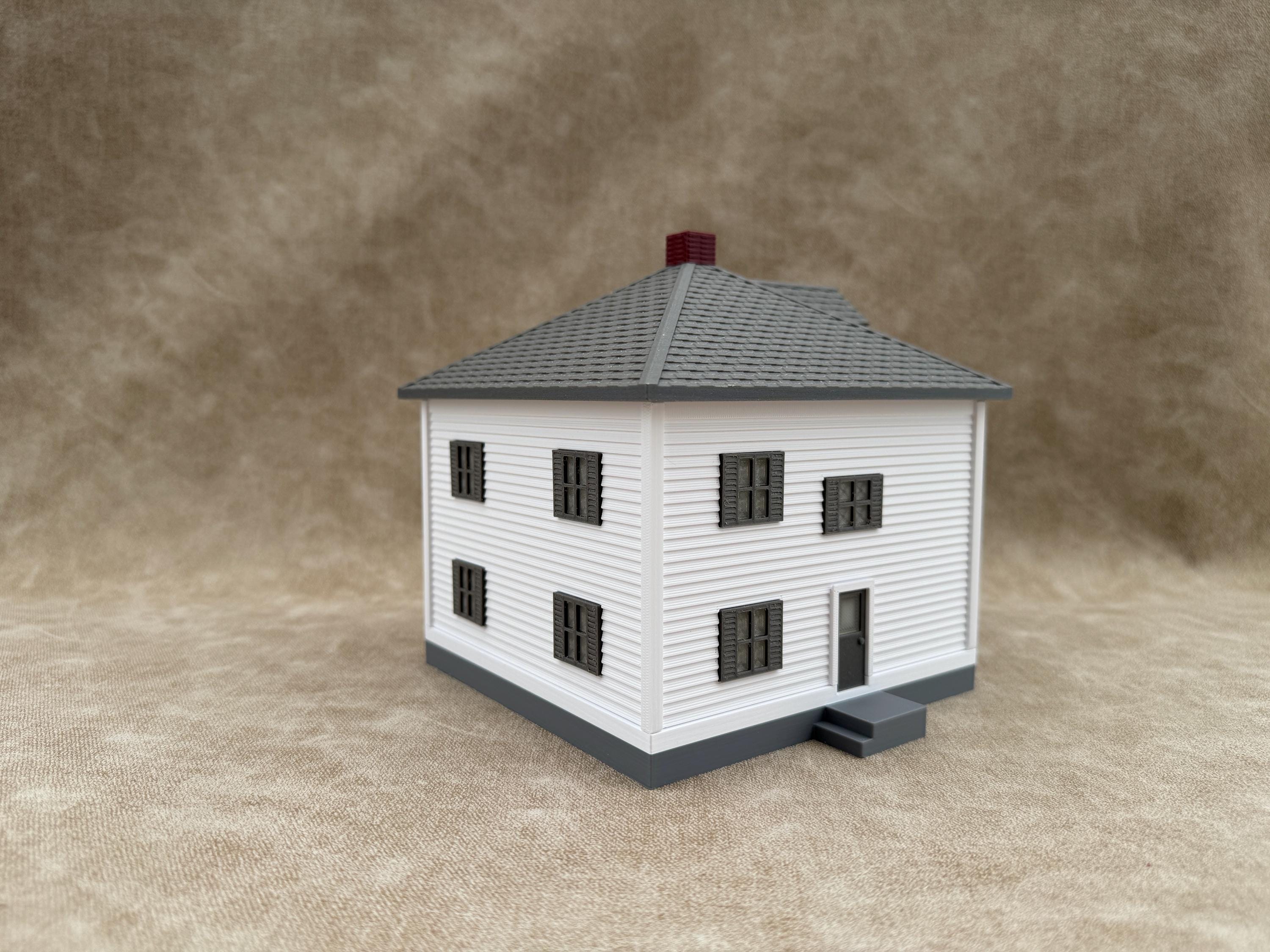 1/64 Scale House - Early 1900s Sears Farm House - Farm Set Model - Made in USA