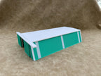 1/64 Scale - Farmstead Style Machine Shed - 76' Scaled Length - Made in USA