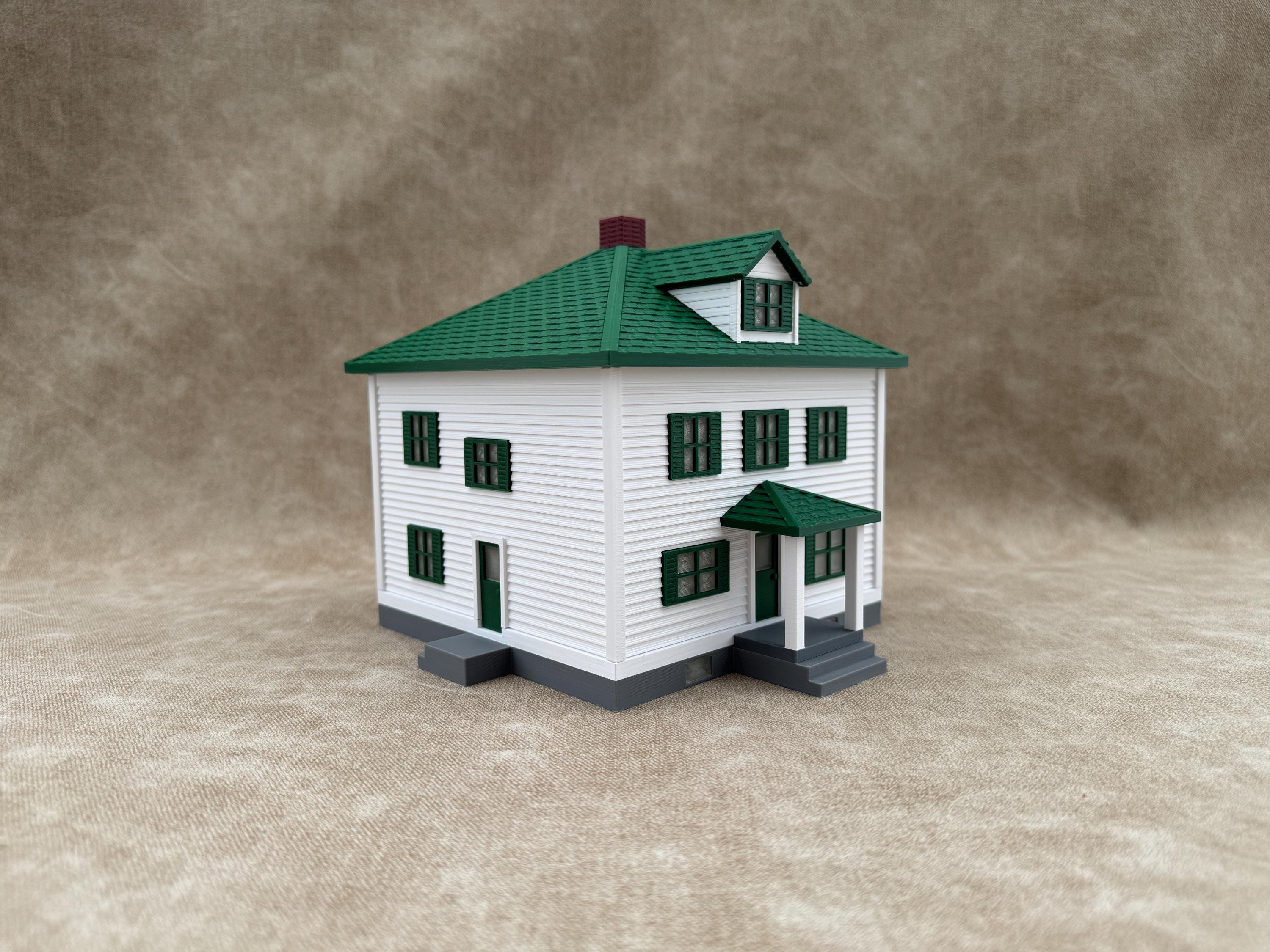 1/64 Scale House - Early 1900s Sears, Roebuck Farm House - Farm Set Model - Made in USA