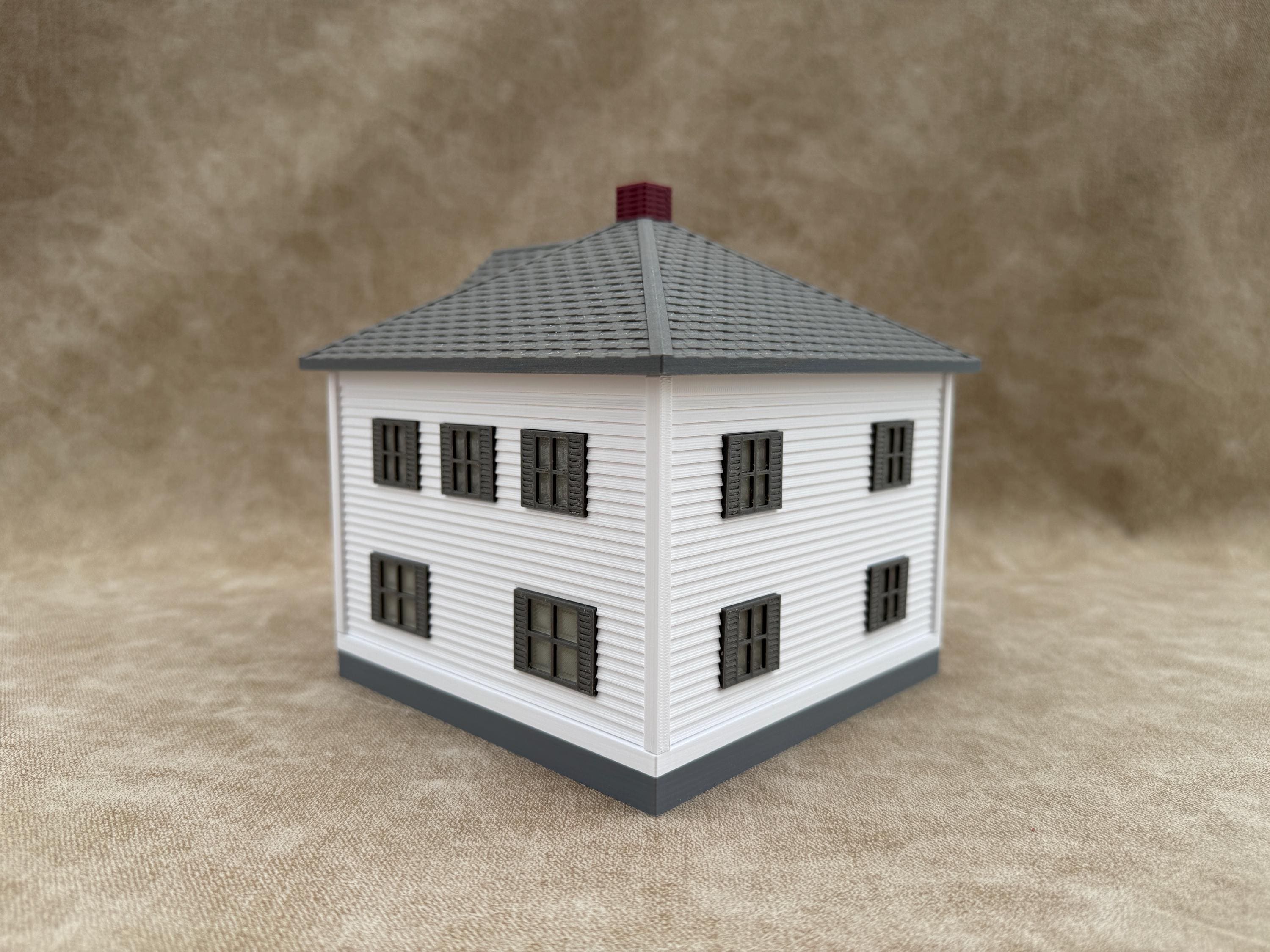1/64 Scale House - Early 1900s Sears Farm House - Farm Set Model - Made in USA