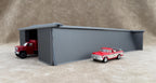 1/64 Scale - Farmstead Style Galvanized Machine Shed - 76' Scaled Length - Made in USA
